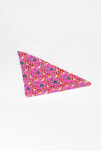 Tropical Corgi Paradise Pet Bandana Pink.