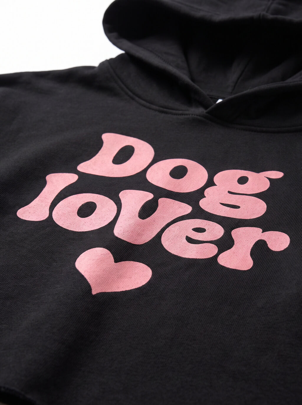 Dog Lover Crop Hoodie