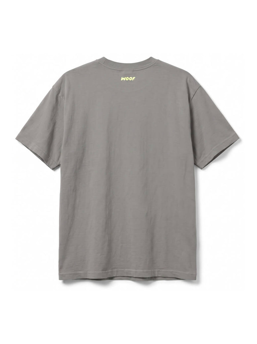 Back of the grey Personal Assistant Dog T-Shirt from WOOF