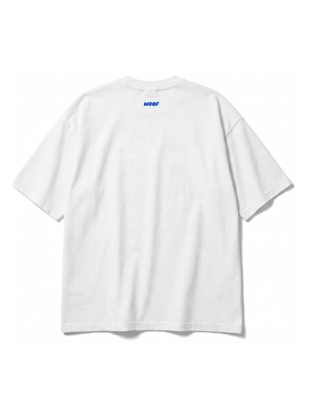 Back of the white I Just Want To Pet Dogs T-Shirt from WOOF