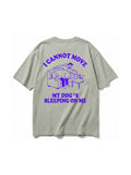 Back of the mint green Sleeping Dog T-Shirt from WOOF
