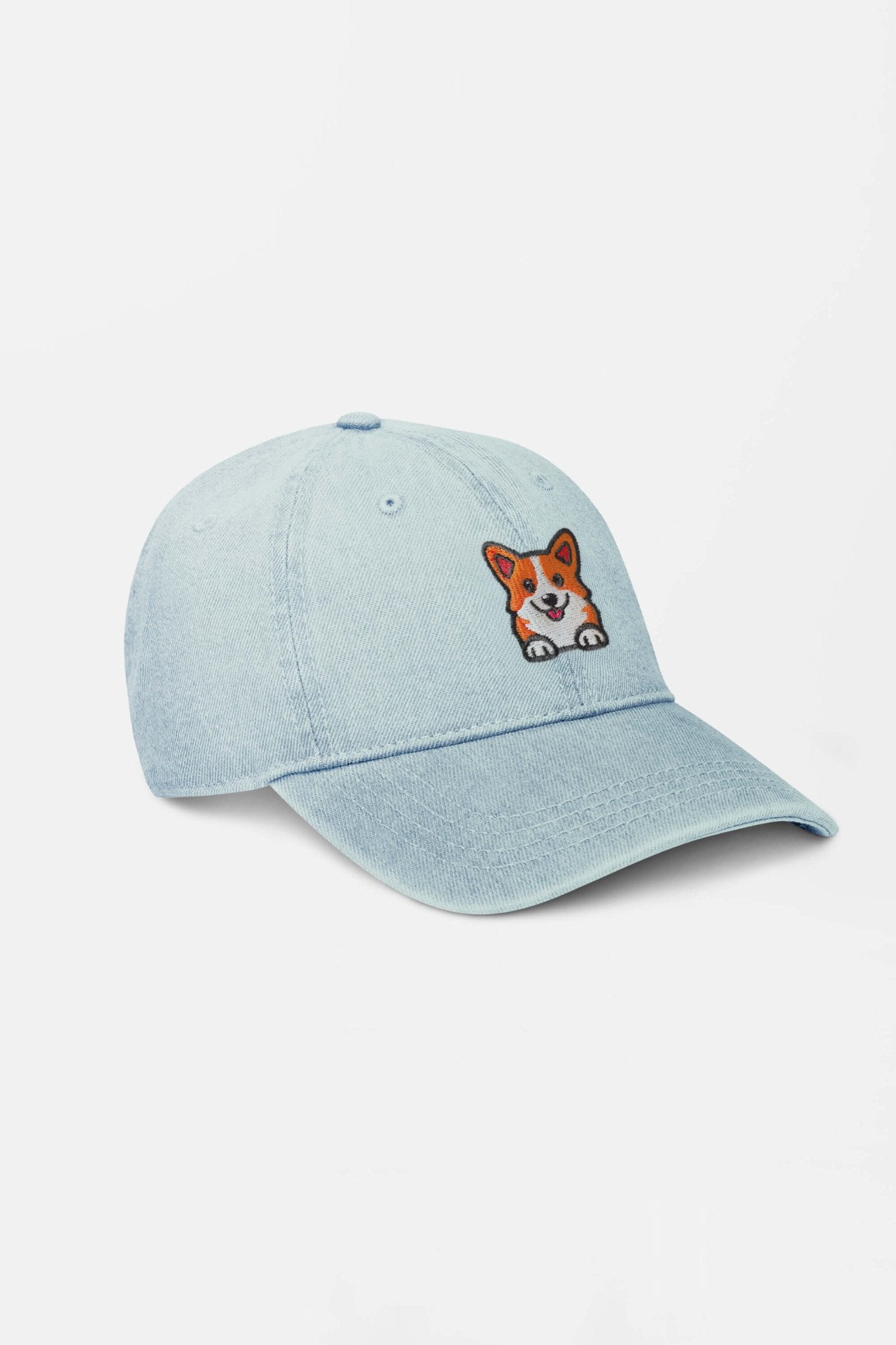 Premium Corgi Denim Cap.