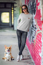 Premium Corgi Pocket Pal Sweatshirt - Dogloverclothing.com