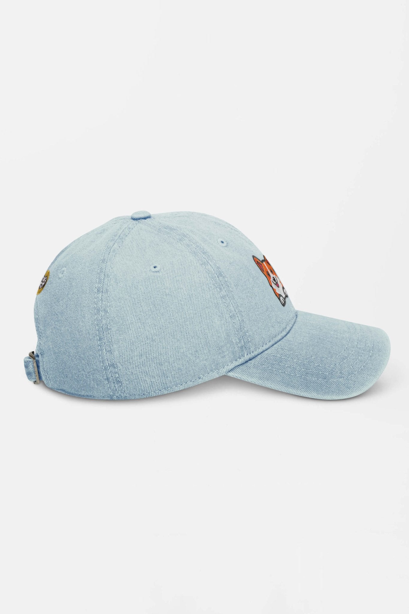 Premium Corgi Denim Cap - Dogloverclothing.com