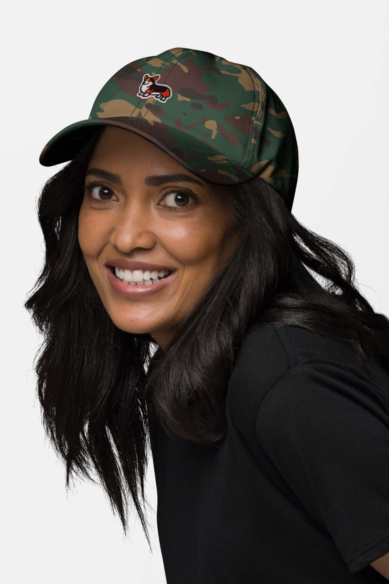 Iconic Tricolor Corgi Cap - Dogloverclothing.com