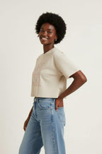 Oversized Dog Mom Crop Top