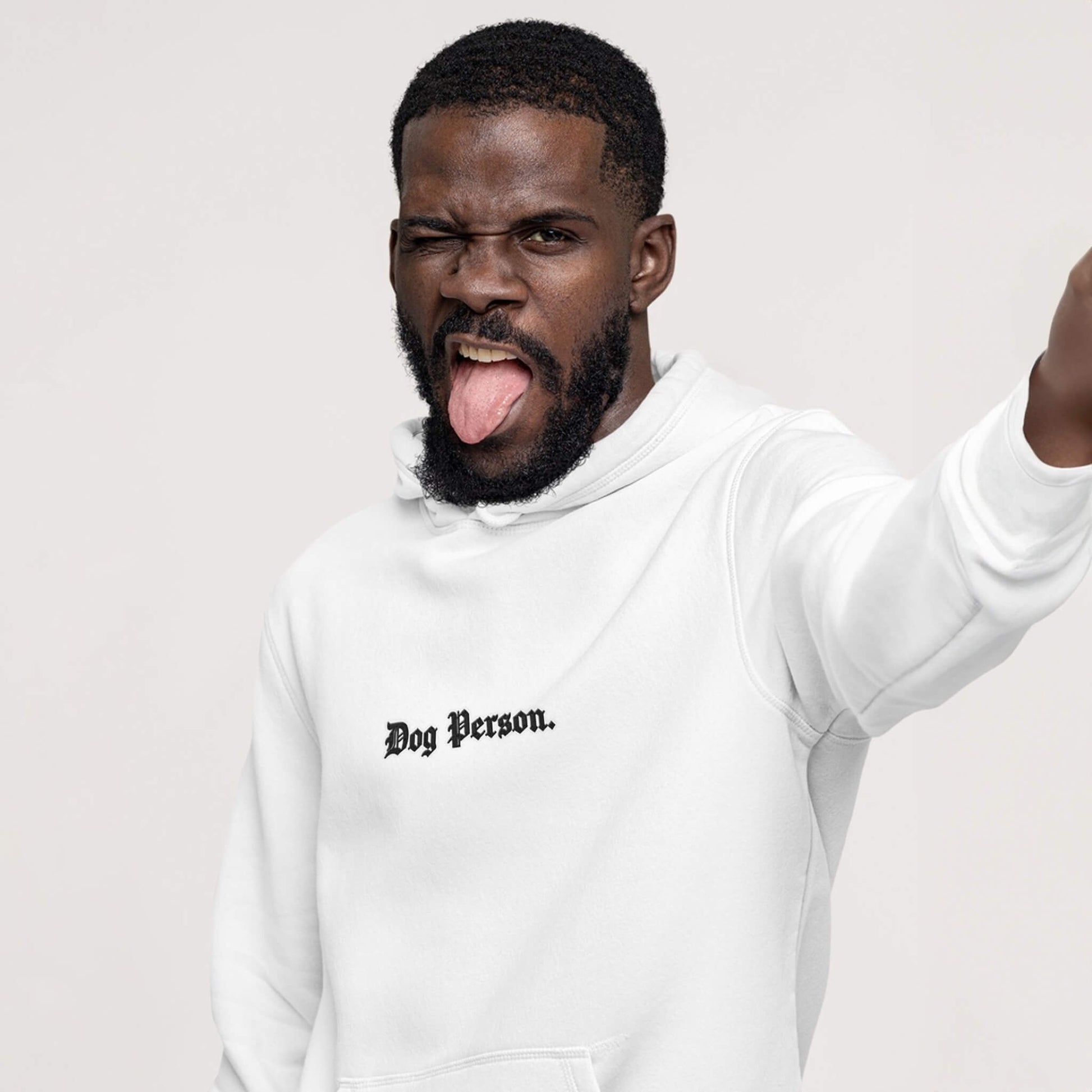 Dog Person Embroidered Unisex Hoodie - Dogloverclothing.com