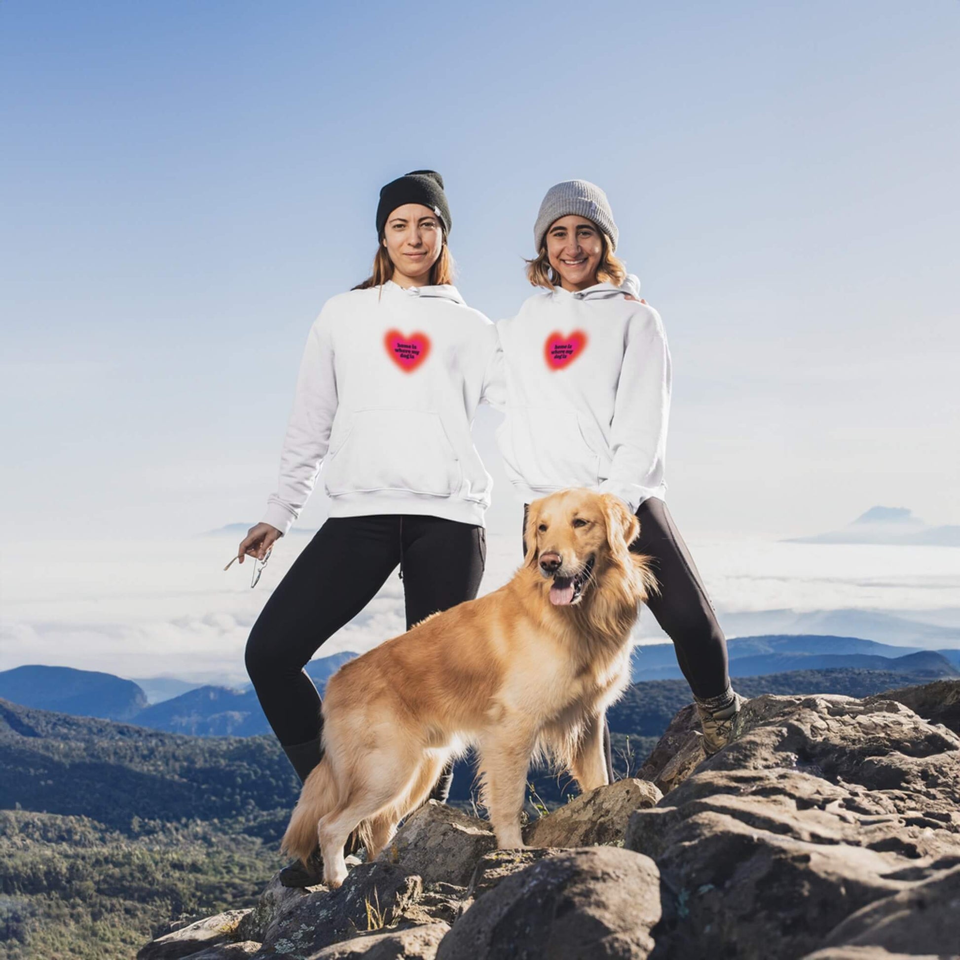 Home Is Where My Dog is Unisex Hoodie - Dogloverclothing.com