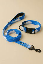 Happy Clouds Dog Collar & Leash Set - WOOF