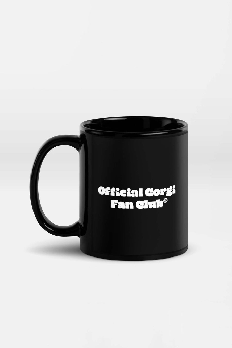Back of the Corgi Fan Club Mug from WOOF