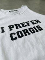 I Prefer Corgis Unisex Corgi Tank Top