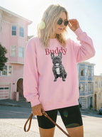 Custom Dog Sketch Unisex Sweatshirt