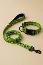 Kiwi Heaven Dog Collar & Leash Set - WOOF