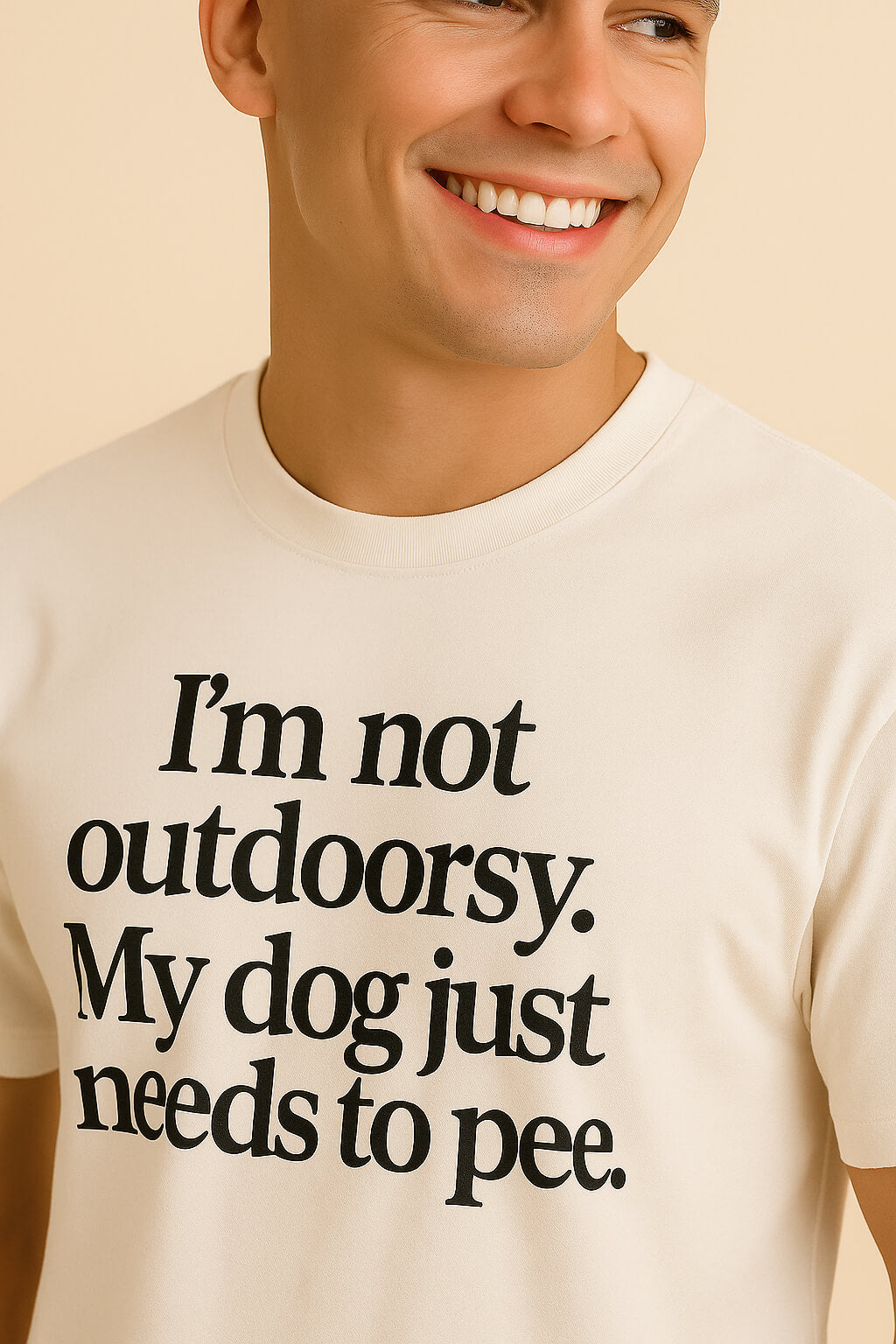 Funny Dog Outdoor Unisex T-Shirt