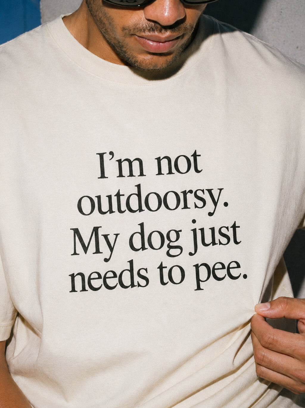 Funny Dog Heavyweight Unisex T-Shirt