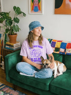 Dog Is Invited Unisex Heavyweight T-Shirt