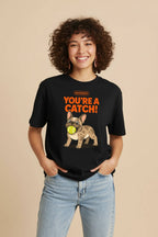 Soft You're a Catch Frenchie Unisex T-Shirt - WOOF