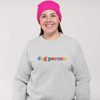 Dog Person Embroidered Unisex Sweatshirt - Dogloverclothing.com