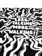 Less Talking More Walking Dog Bandana