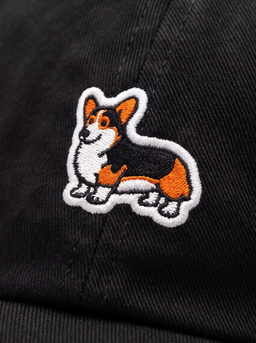 Tricolor Corgi Cap