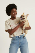 Oversized Dog Mom Crop Top