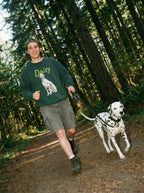 Custom Dog Illustration Unisex Sweatshirt