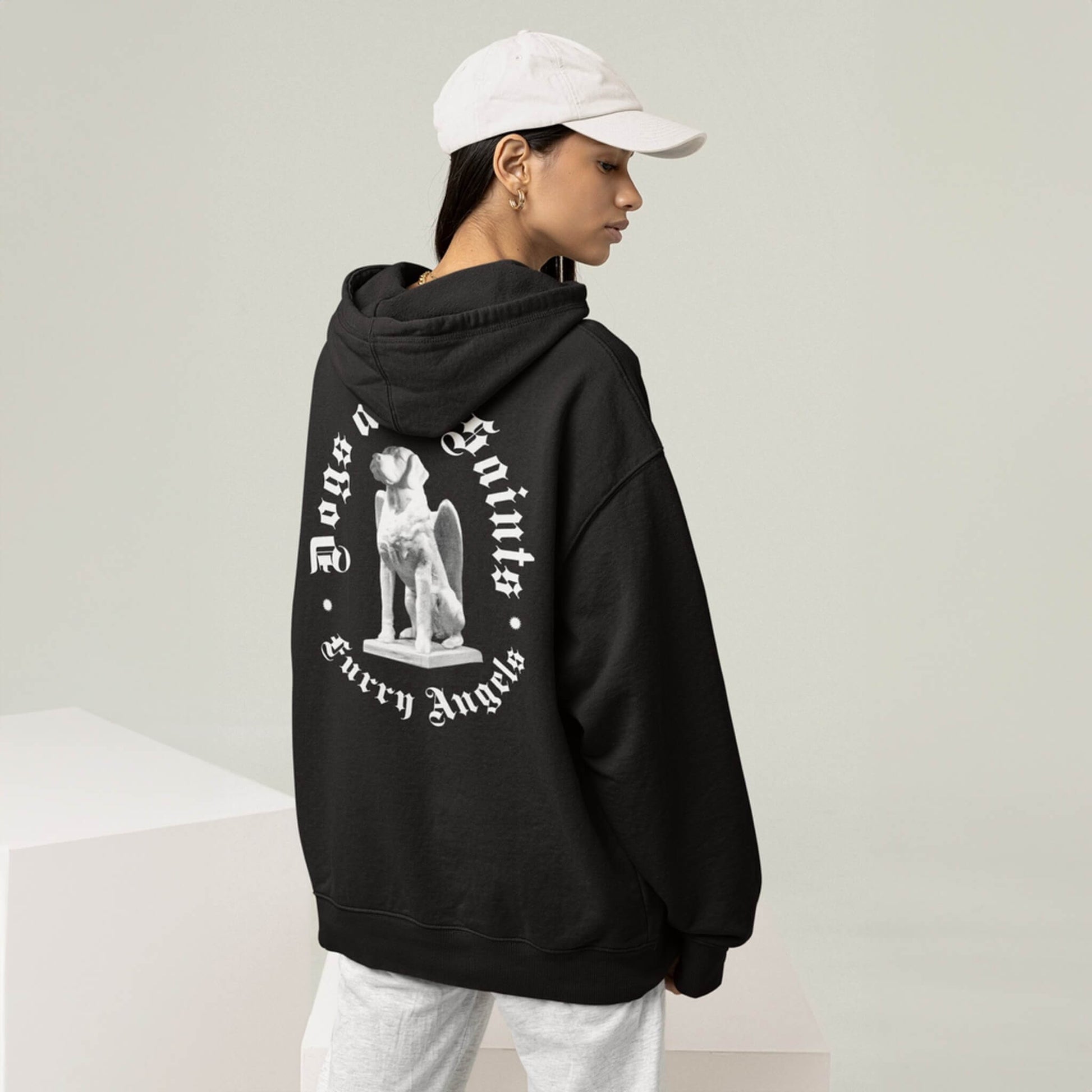 Dogs Are Saints Hoodie - Dogloverclothing.com