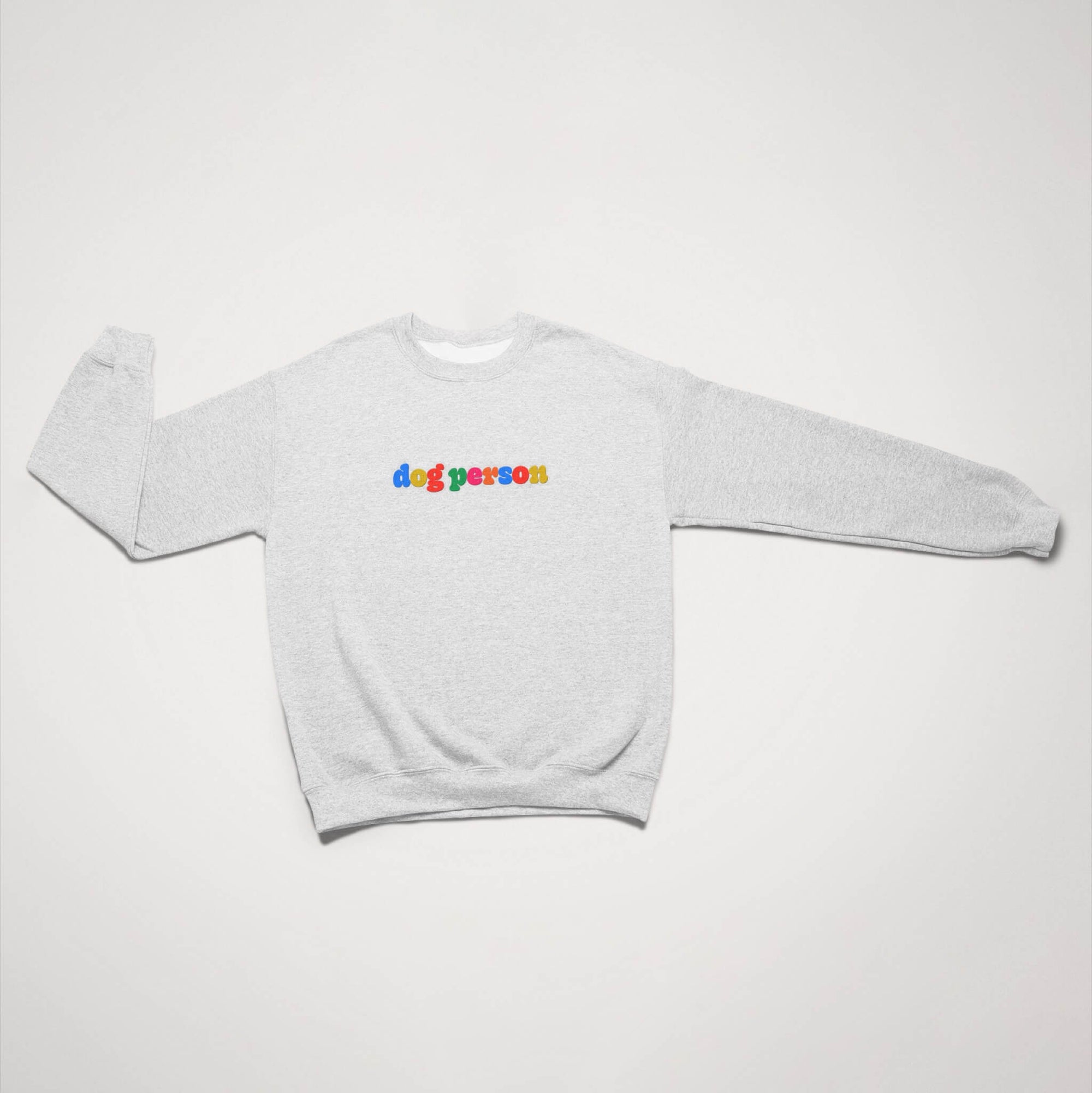 Dog Person Embroidered Unisex Sweatshirt - Dogloverclothing.com