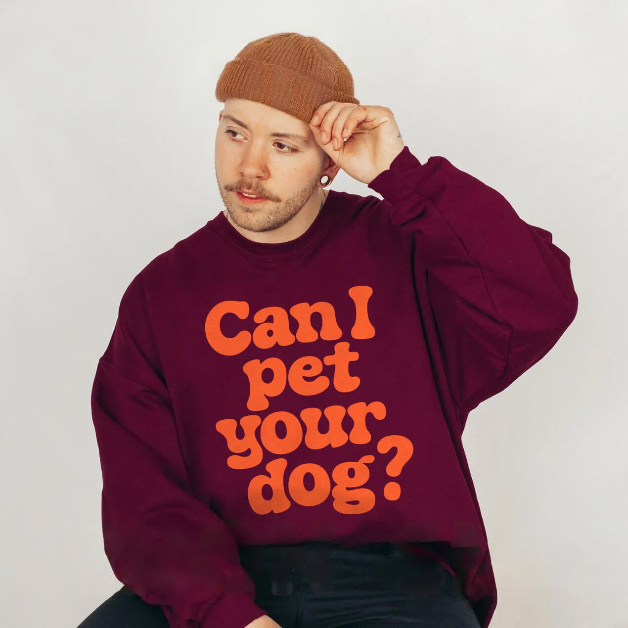 Can I pet your Dog Unisex Sweater - Dogloverclothing.com