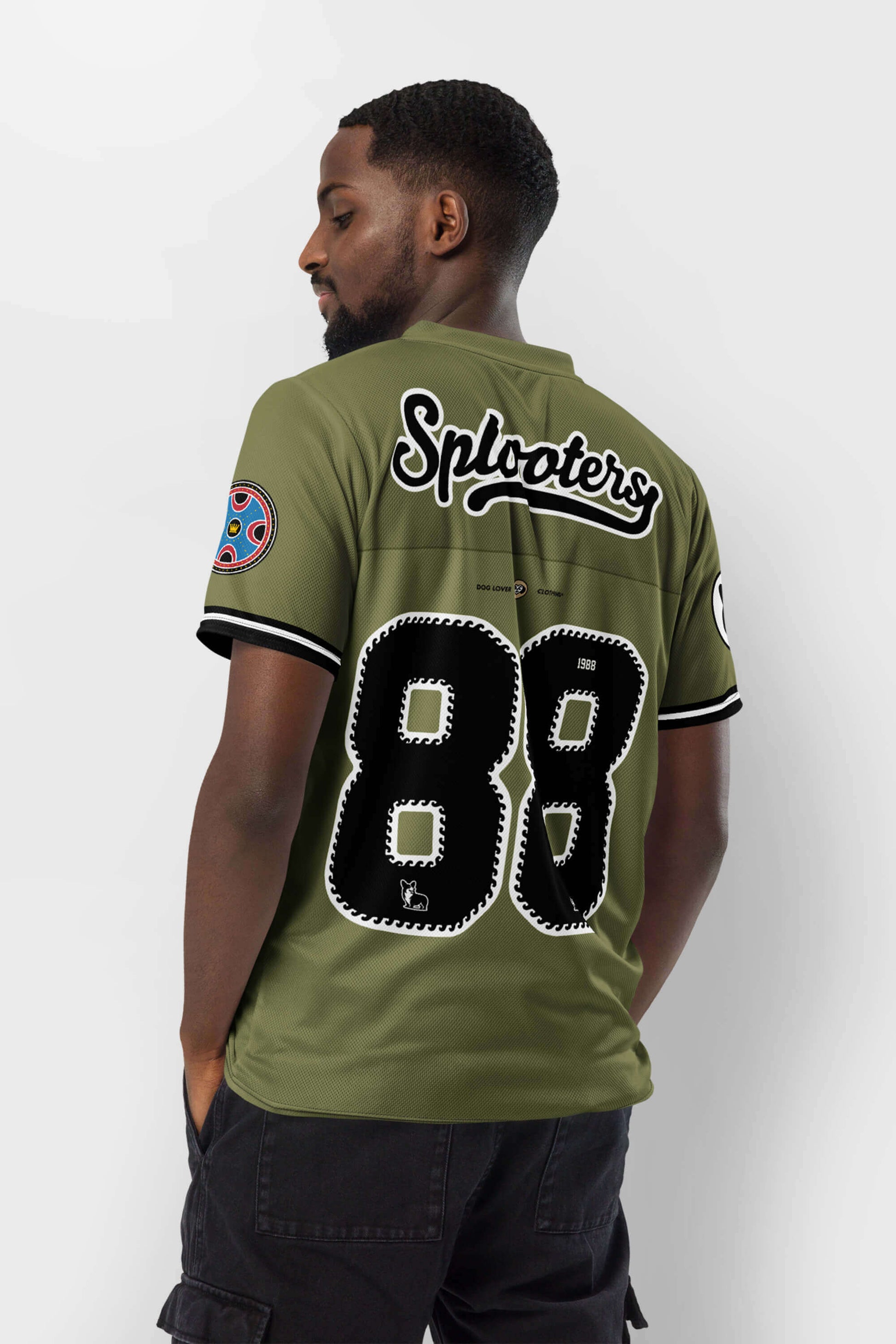 Ultimate Splooting Corgi Fan Club Jersey - Dogloverclothing.com