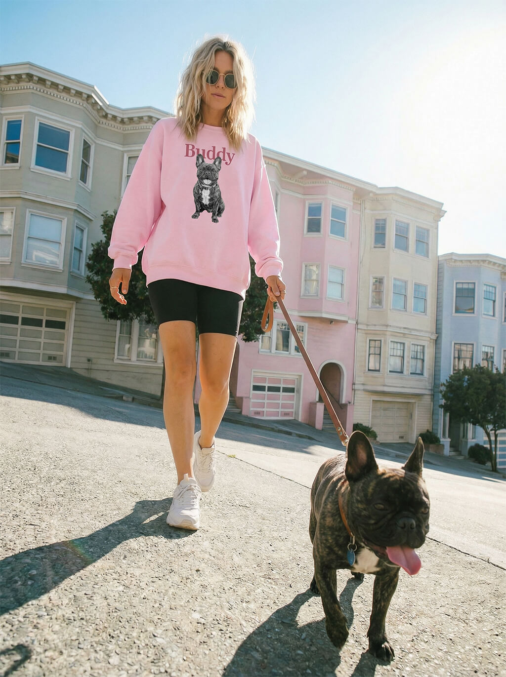 Custom Dog Sketch Unisex Sweatshirt