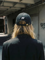 Iconic Dachshund Embroidered Denim Cap