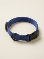 Deep Blue Dog Collar & Leash Set