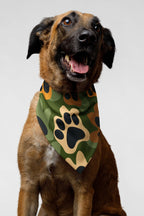 Camo Dog Pet Bandana.