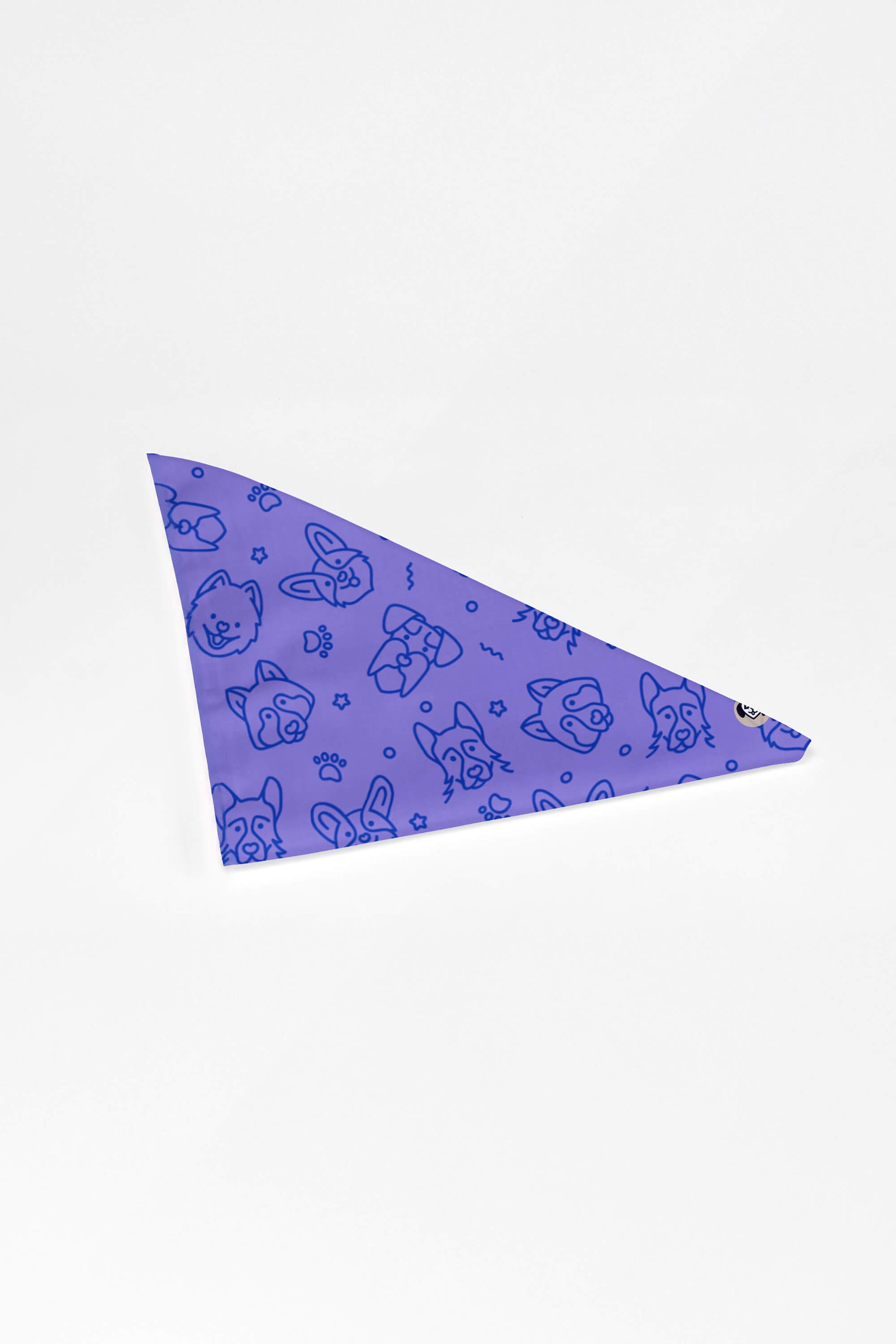 Lavender Dog Art Pet Bandana - Dogloverclothing.com