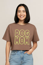 Oversized Dog Mom Crop Top
