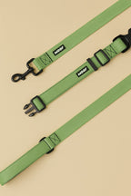 Forest Green Dog Collar & Leash Set - WOOF