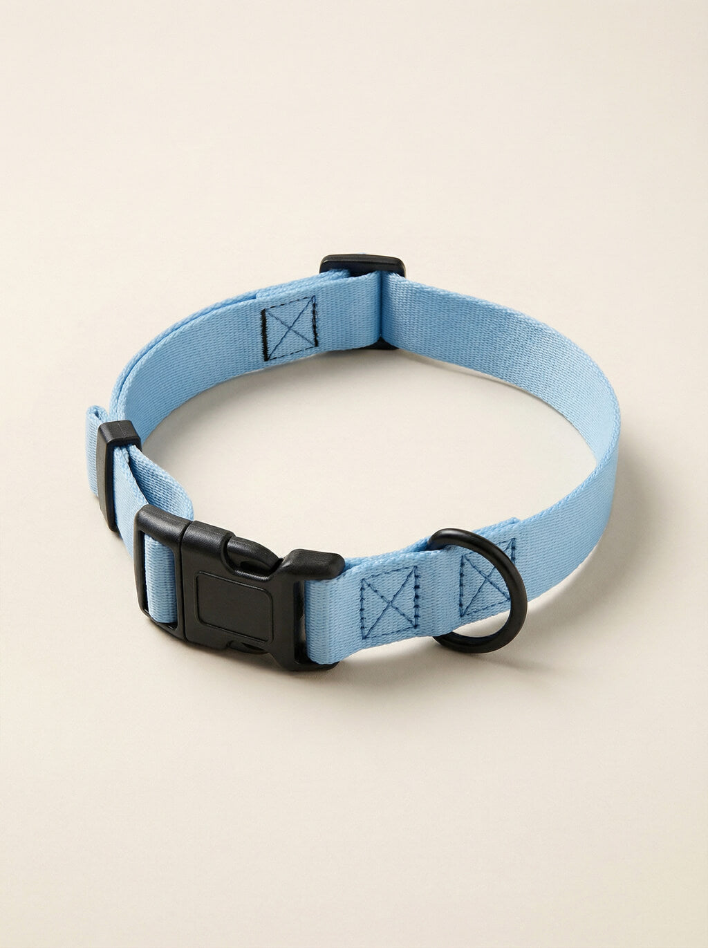 Ice Blue Dog Collar & Leash Set