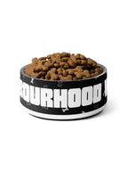 Neighbourhood Watch Dog Bowl from WOOF in the large size, front view
