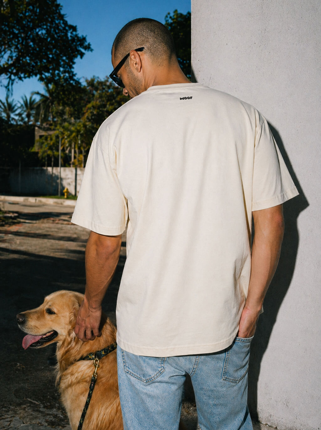 Funny Dog Heavyweight Unisex T-Shirt