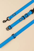 Sky Blue Dog Collar & Leash Set - WOOF