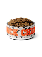 Snack Champ Dog Bowl from WOOF in the large size, front view