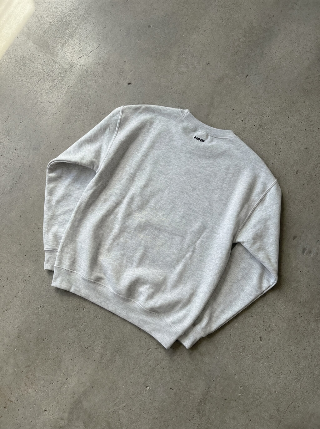 Unisex Dog Person Embroidered Sweatshirt