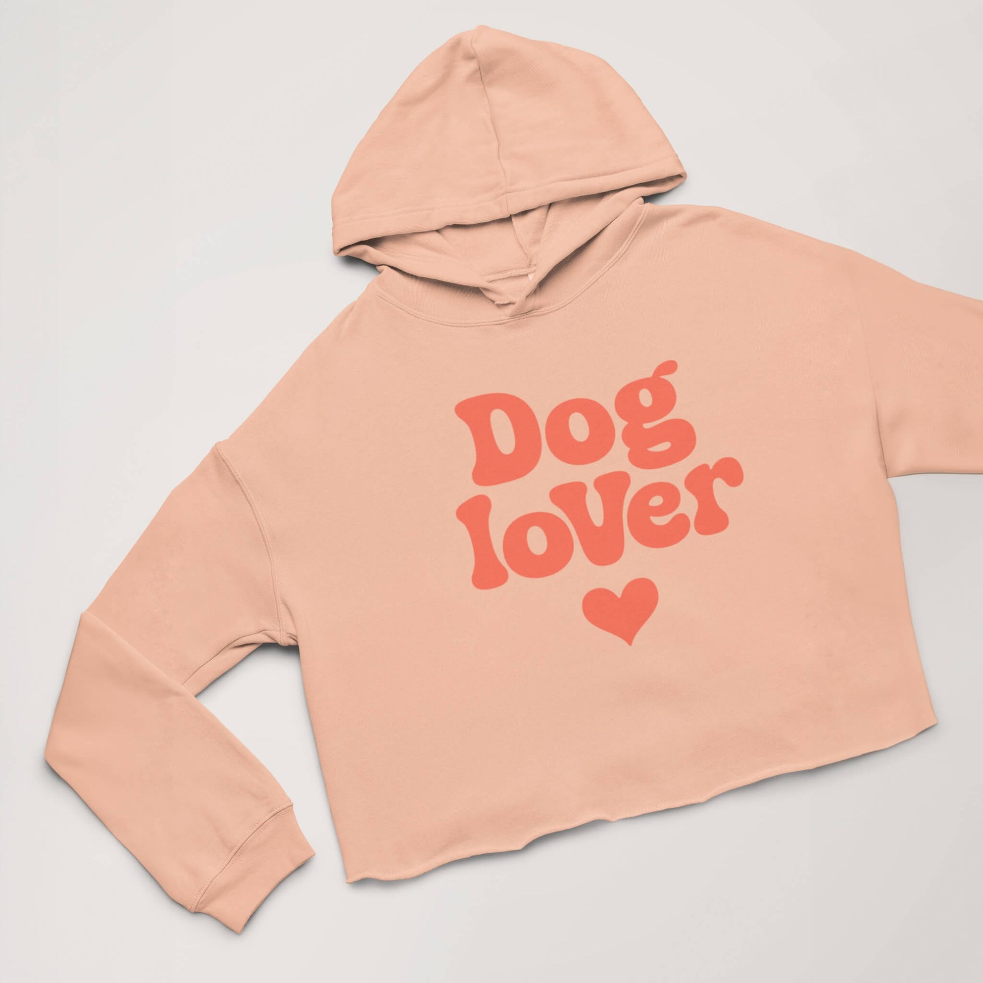 Dog Lover Crop Hoodie - Dogloverclothing.com