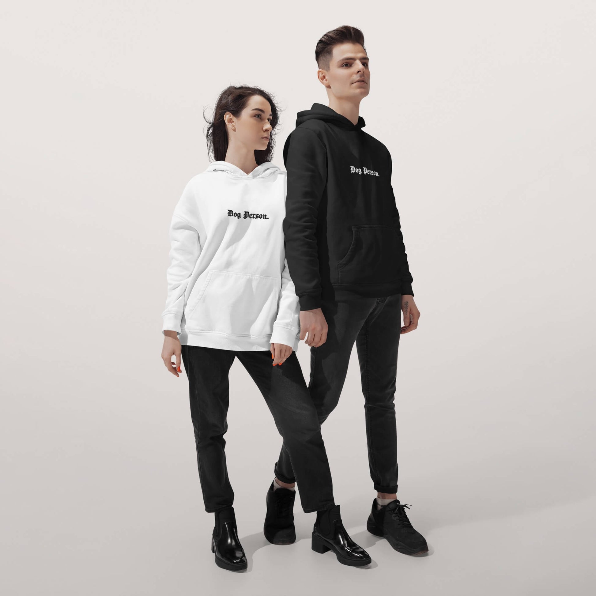 Dog Person Embroidered Unisex Hoodie - Dogloverclothing.com