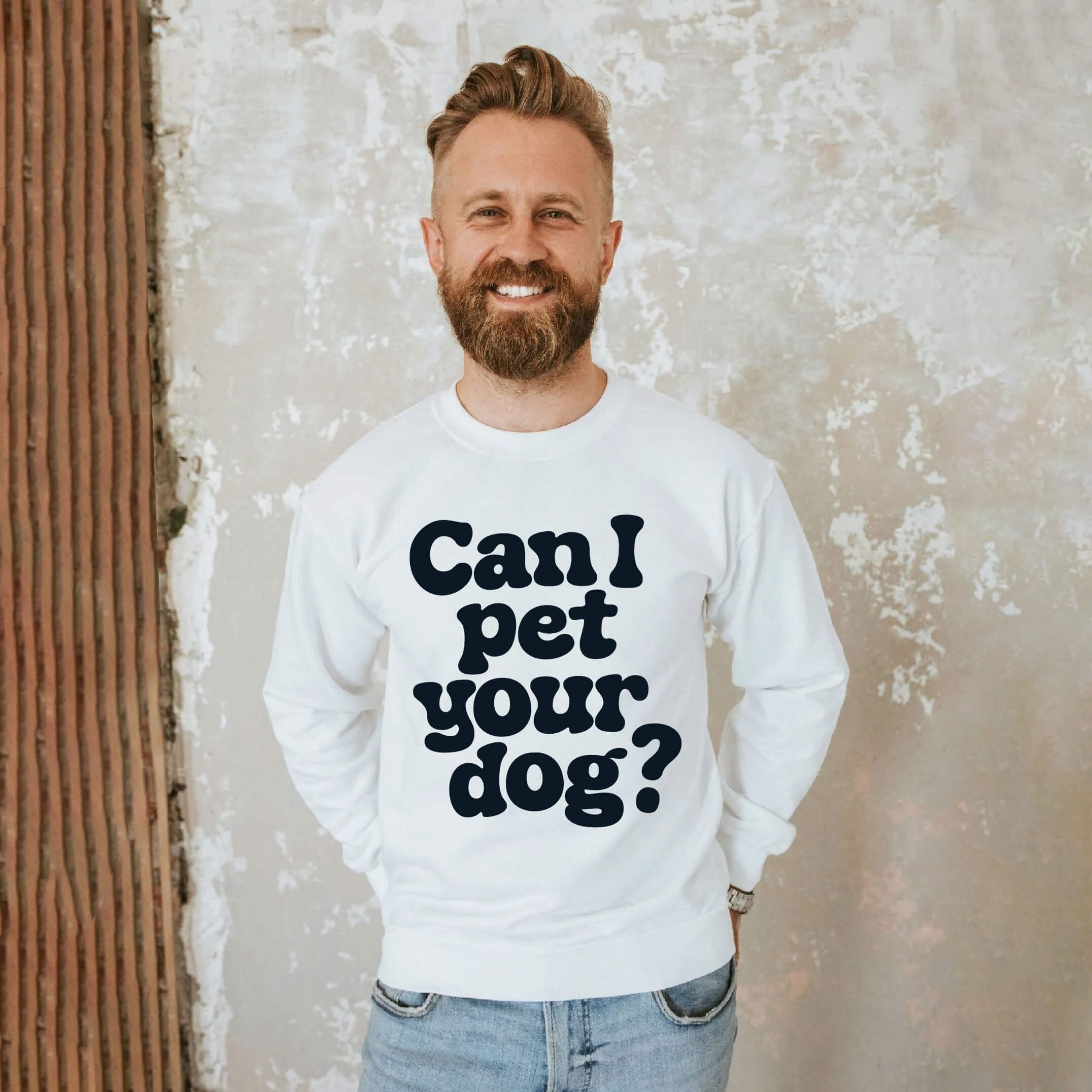 Can I pet your Dog Unisex Sweater - Dogloverclothing.com