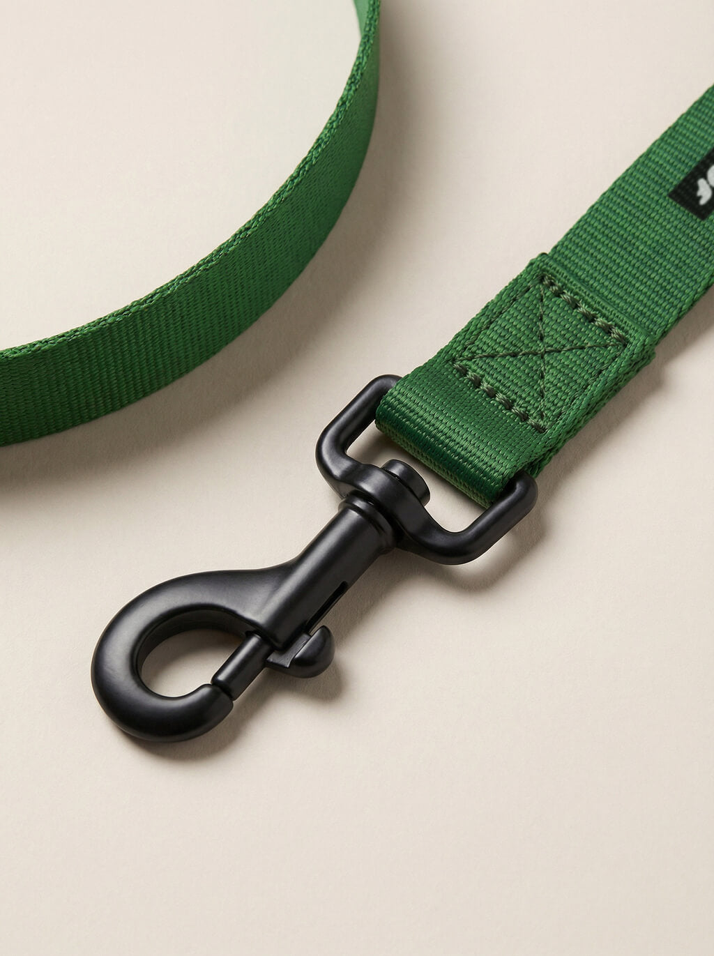 Deep Green Dog Collar & Leash Set
