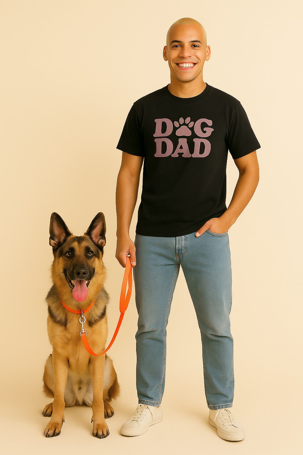 Soft Dog Dad T-Shirt - Dogloverclothing.com