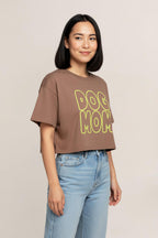 Oversized Dog Mom Crop Top