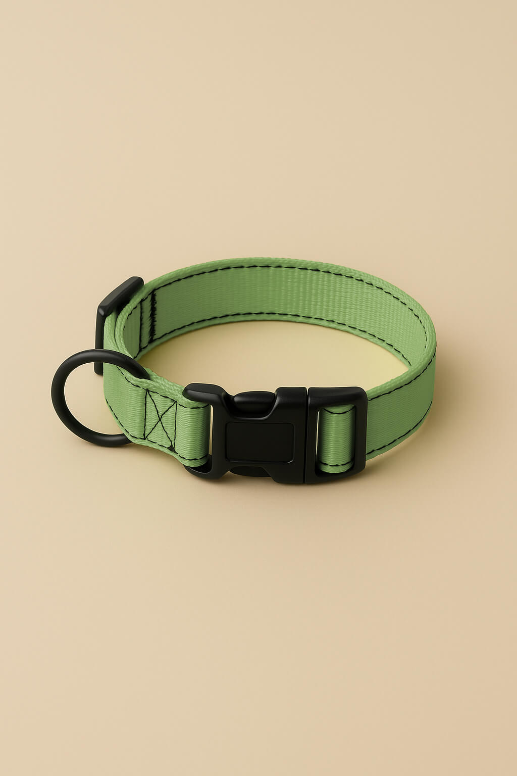 Forest Green Dog Collar & Leash Set - WOOF